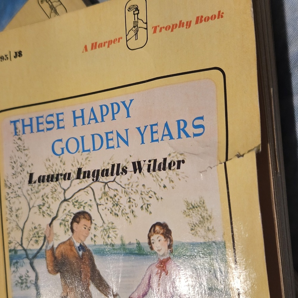 Laura Ingalls Wilder Little House Books Lot of 7 Harper Trophy 1971 Editions - Picture 10 of 16